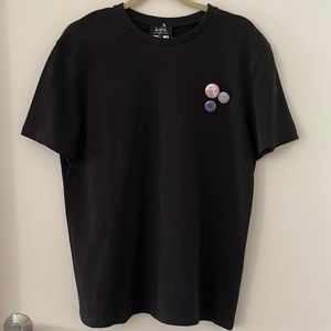 a.p.c Reese tee shirt with removable pins - size medium